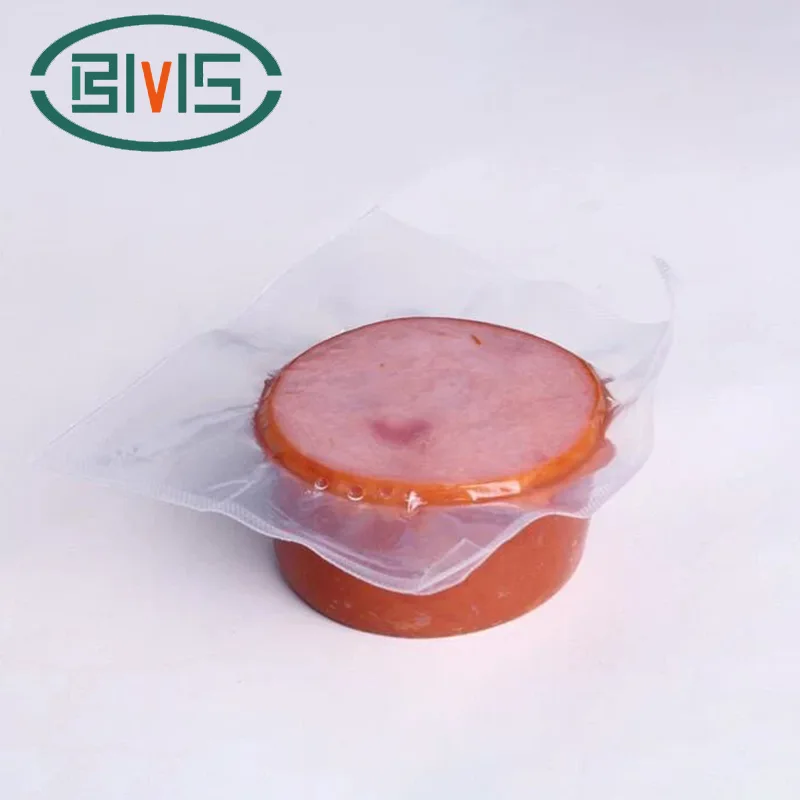 多層は、食品パッケージの吹き飛ばされた映画を共発現しています